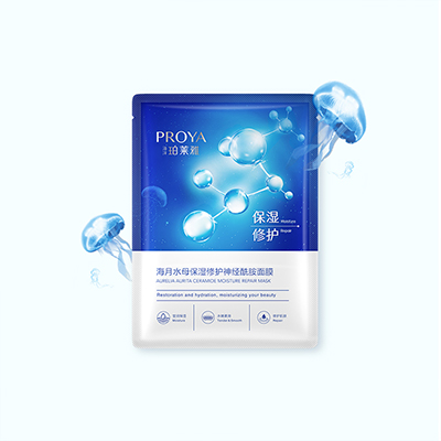 710公海船海月水母保湿修护神经酰胺面膜