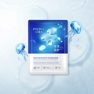 710公海船海月水母保湿修护神经酰胺面膜